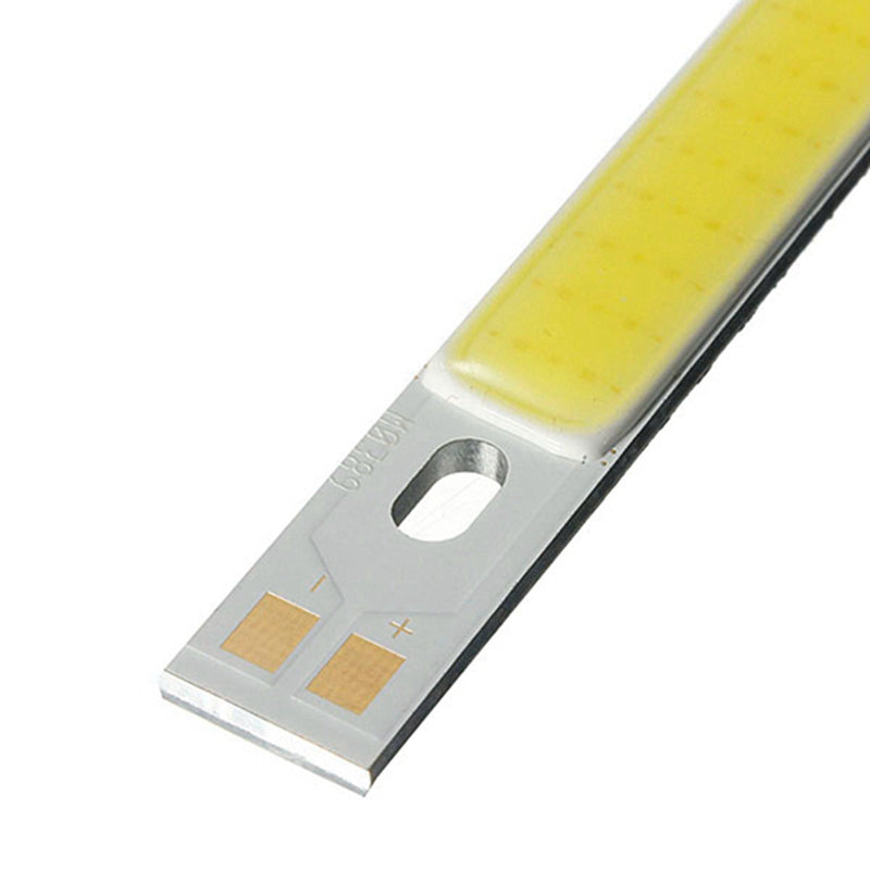 10pcs LUSTREON Pure White High Power 10W COB LED Chip Light DC12-14V for DIY 200x10MM Lamp