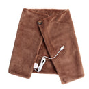 USB Heated Shawl Winter Electric Warming Neck Shoulder Heating Warmer Blanket Pad 45x80CM