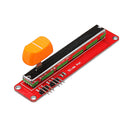3pcs Double Analog Potentiometer Module With Slide Potentiometer Slip Adjustable Resistance For