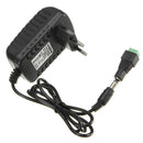 LUSTREON AC100-240V TO DC12V 2A 24W Power Supply Adapter For Strip Light + Female Connector