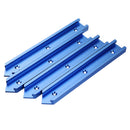 Drillpro Aluminum Alloy  T-slot T-track Connector Miter Track Jig Fixture Slot Connector 30x12.8mm For Table Saw Router Table Woodworking Tool