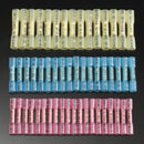 50Pcs PE Insulator Connecctors Heat Shrink Tube Insulation Crimp Terminals Set