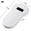 Animal RFID Reader 134.2Khz Universal ISO FDX-B Microchip Handheld Pet Tag Scanner