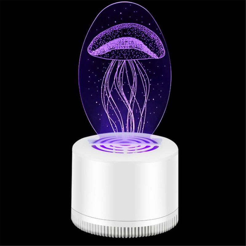 5V 3W USB Electronic Power Mosquito Insect Killer Lamp No Smell Mute Indoor Repellent Trap