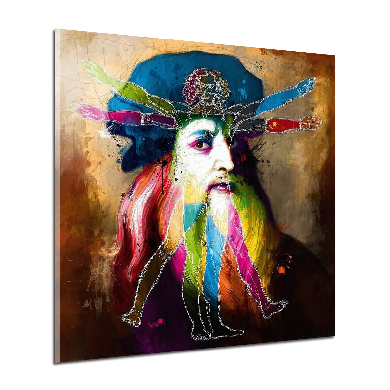Miico Hand Painted Oil Paintings Da Vinci Painting Wall Art For Home Decoration Painting