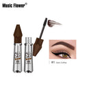 Music Flower 4 Colors Waterproof Non-marking Mascara Eyebrow Gel Quick-drying