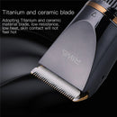RIWA RE-6501 Rechargeable Hair Clipper Titanium Ceramic Blade Razor Beard Trimmer Shaver Barber Electric Haircutting LED Display