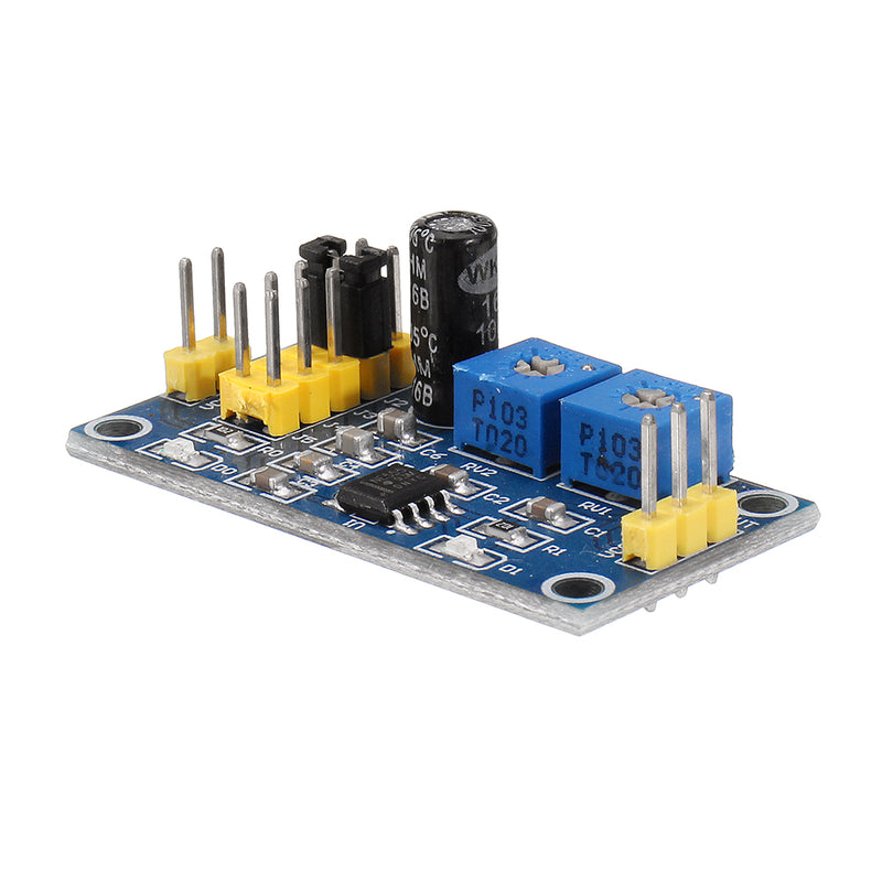 NE555 Pulse Frequency Duty Cycle Square Wave Rectangular Wave Signal Generator Adjustable 555 Board NE555P Module