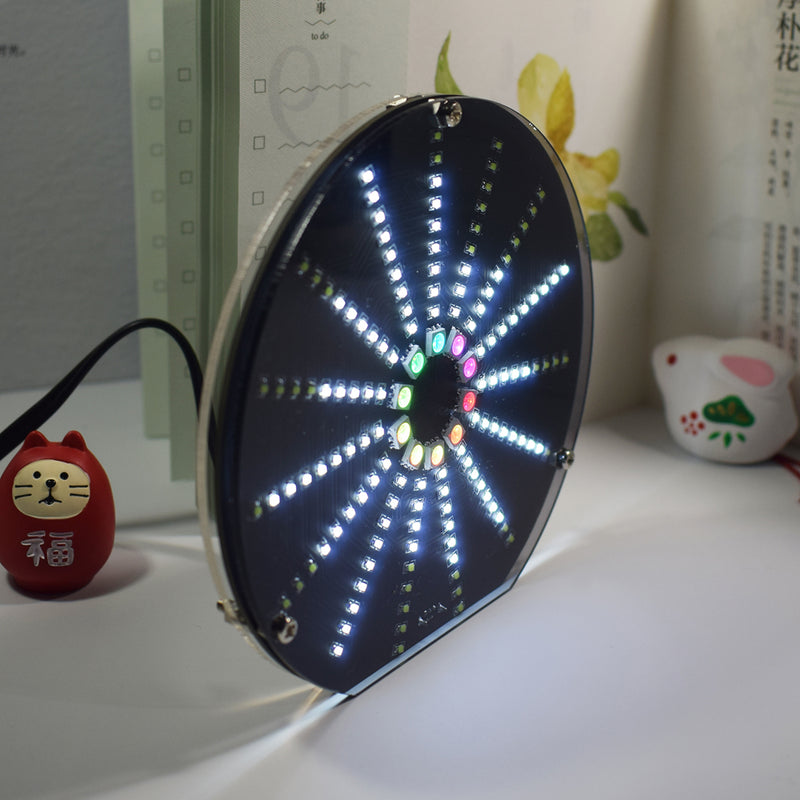 Geekcreit LED Circular Audio Visualizer Music Spectrum Display DIY Kit