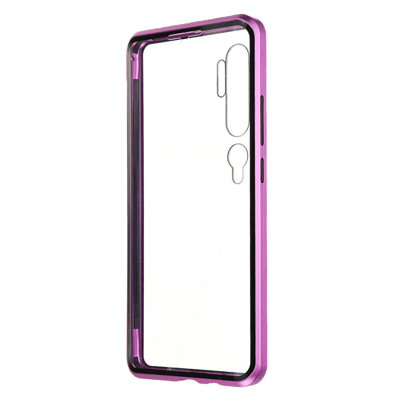 Bakeey 360 Curved Screen Front+Back Double-sided Full Body 9H Tempered Glass Metal Magnetic Adsorption Flip Protective Case Xiaomi Mi Note 10 / Xiaomi Mi Note 10 Pro / Xiaomi Mi CC9 Pro