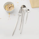 Maision Maxx 4PCS Stainless Steel Dinnerware Set Mi Home Spoon Fork Meat Cutter Tea Spoon 4 Kit Flatware Set