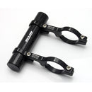 Bicycle Bike Double Handlebar Extension Mount Carbon Fiber Extender Light Holder For Extended 31.8MM