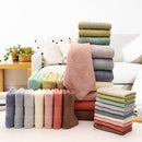 KCASA KC-X2 100% Cotton Solid Bath Towel Fast Drying Soft 10 Colors Thick High Absorbent