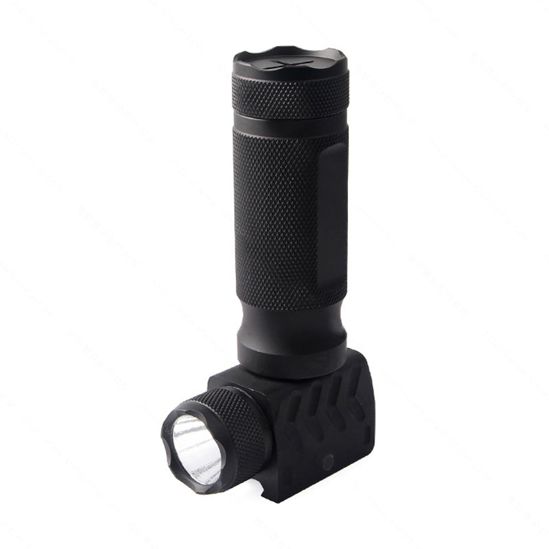KALOAD 9910 Vertical Foregrip LED Flashlight Tactical Grip Torch Target Measure Sight Rail Mount