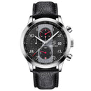 BENYAR 5133 Fashion Men Watch Chronograph Waterproof Luminous Display Full Steel Quartz Watch