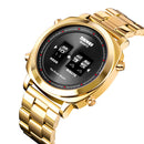 SKMEI 1531 Creative Drum Watch Stainless Steel Waterproof Business Men Watch Quartz Watch
