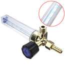 1pc 7mm Barb Argon Flow Meter 1/4PT 0.15 MPA Flow Meter Gas Argon AR/CO2 Regulator Welding Hot For Mig Weld Gauge Mayitr
