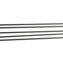 5pcs 2mm Diameter x 500mm Carbon Fiber Rods Tube For RC Airplane Matte Pole