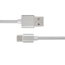 FONENG Metal Alloy  1M TYPE-C Nylon Braid USB Charging Cable for Tablet Cell Phone
