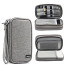Boona 19cm*10.5cm Double-deck Digital Accessories Storage Bag USB Cable Charger U Dick Power Bank Organizer Bag