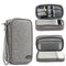 Boona 19cm*10.5cm Double-deck Digital Accessories Storage Bag USB Cable Charger U Dick Power Bank Organizer Bag