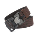 AWMN 125cm x 3.8cm Magnetic Buckle Punch Free Men Tactical Belt Nylon Casual Belts