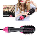 Multifunctional Negative Ion Hairbrush Comb Roll Straight Dual-use Hair Straightener Hot Air Comb