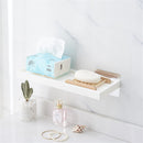 Plastic Suction Cup Bathroom Kitchen Storage Shower Shelf Holder Rack Organizer