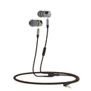 Plextone X46M Metal 3.5mm Wired Control Earphone Detachable Cable Heavy Bass Headphone with Mic