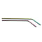 304 Stainless Steel Drinking Metal Straw Rainbow Multi-Colored Straw Reusable Drink Straw Drinks Cocktail Stirrer