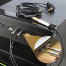 Bakeey 3.5mm Audio Adapter 32cm 2 Male to 1 Female Audio Cable Splitter Cable Adapter