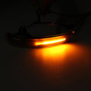 Smoked  LED Dynamic Turn Signal Lights Side Mirror Blinker Indicator Lamp Yellow Pair For Ford Focus MK3 MK3.5 2012-2018