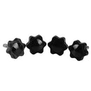 4Pcs Adjustable M5 Knob Star Grip Knobs Compatible with V-Slot C-Beam for 3D Printer