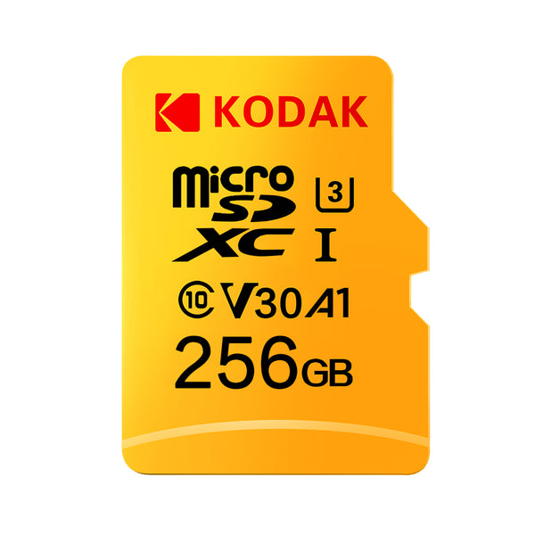 Kodak U3 V30 Class10 Micro SD Card SDXC SDHC SD Card Memory TF Flash Card 512GB 256GB for Video Storage Secure Digital Memory Card