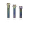 M8 Motorcycle Hexagon Screw Shock Absorber Bolt Scooter Brake Pump Titanium Alloy Nut M8X30/35/40
