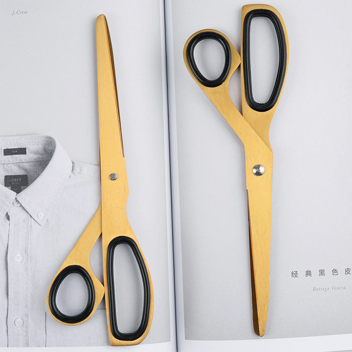 Miwoo MW063 Stainless Steel Metal Plating Scissors Multipurpose Art Work Tools Office Utility Scissors DIY Crafts