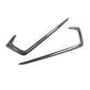 Carbon Fiber Style Front Fog light Eyebrow Cover Trim For Honda Civic 2019+