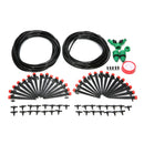 10M/20M Drip Irrigation Lawn Spray System Dripper 360Adjustable Garden Hose DIY Micro Irrigation