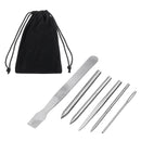 DIY 6pcs+bag / 9pcs+bag / 9pcs+box Stainless Steel Fid Lacing Stitching Weaving Needles Bracelet Knitting Needle