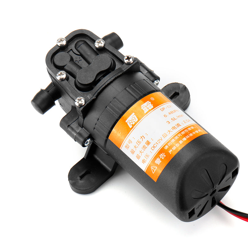 DC 12V Mini Micro Diaphragm Pump Automatic Switch High Pressure Water Self Priming Pump
