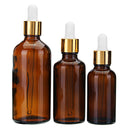 Brown Amber Glass Bottle Glass Dropper Dropping Bottle Refillable Container 10/20/30/50/100mL