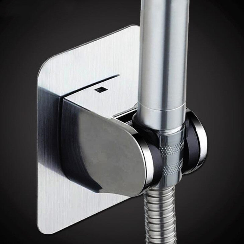 Shower Head Handset Holder Bathroom Wall Mount Bracket ABS Adjustable Punch Free Shower Bracket Showerhead Base