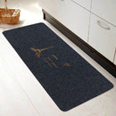 Eiffel Tower Waterproof Carpet Non Slip Door Floor Rug Mat Home Kitchen Bathroom