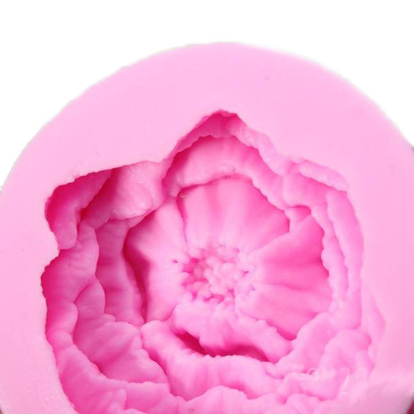 3D Mini Peony Fondant Mold Silicone Cake Chocolate Moulds Cake Decorating Baking Tool