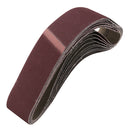 Drillpro 10pcs 60/120/150/240 Grit 40mm x 680mm Sanding Belt for Grinding Machine