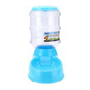 3.5L Large Automatic Pet Dog Cat Food Drink Dispenser Water Bowl Feeder Dish
