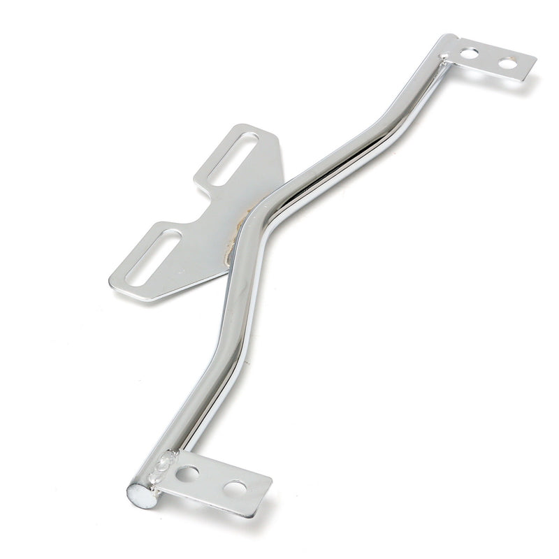 Chrome Motorcycle Light Bar Passing Mount Clamp For Spot Fog Turn Signal Light