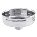 88mm 15 Flutes Oil Filter Wrench Cup Chrome For Honda I-Dtec Diesel Fuel Filters