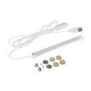 18CM 35CM 52CM USB LED Rigid Strip Light With Switch for Closet Drawer Cupboard Bookcase DC5V