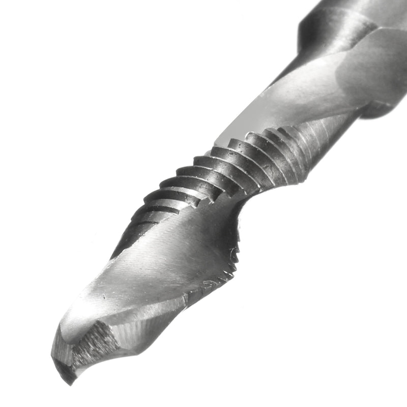 1/4 Inch Hex Shank HSS M4/5/6/8/10 Metric Screw Tap  Combination Drill Tap Bit